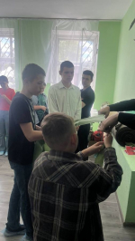 Наши "Хранители истории" побывали в Центре обеспечения населения по делам ГО и ЧС
