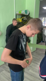 Наши "Хранители истории" побывали в Центре обеспечения населения по делам ГО и ЧС